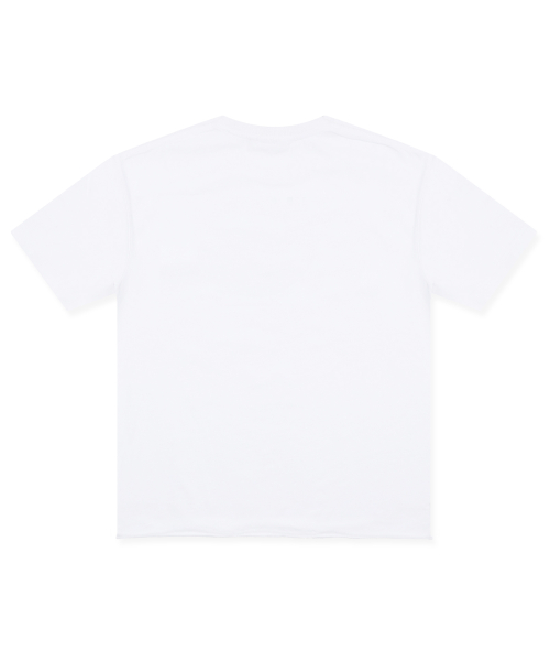 XF010 안티 핀 뱃지 티셔츠 (WHITE)