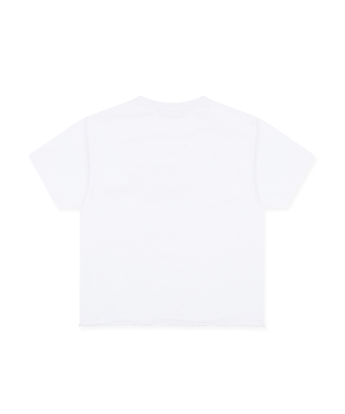 XF010 안티 핀 뱃지 티셔츠 (WHITE)