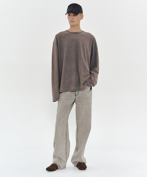VEIL LONGSLEEVE (CHARCOAL)