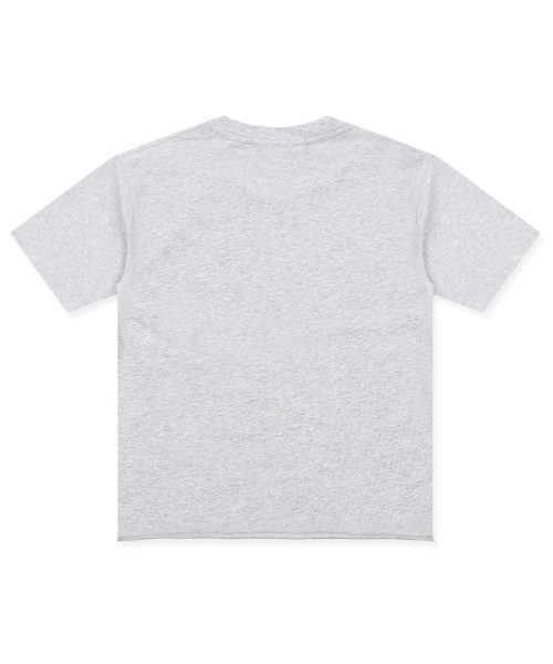 XF010 안티 핀 뱃지 티셔츠 (GRAY)
