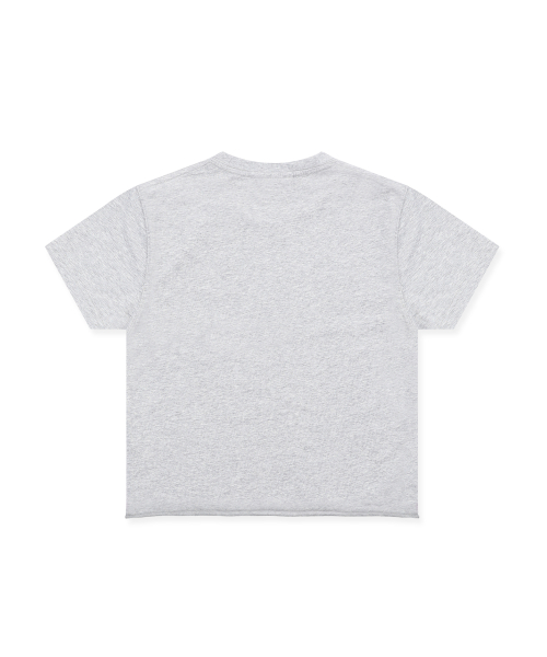 XF010 안티 핀 뱃지 티셔츠 (GRAY)
