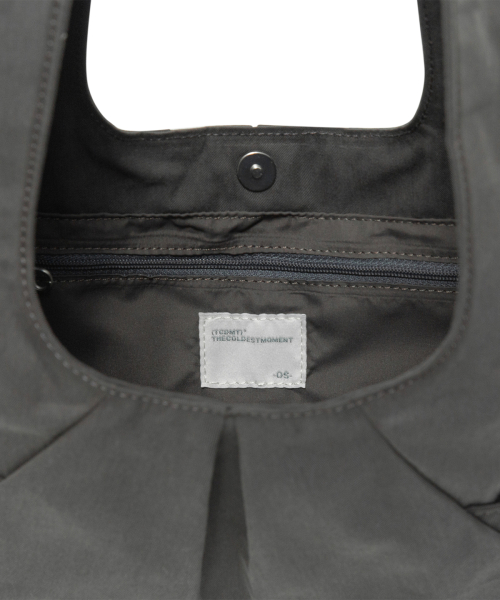 TCM pleated bag (charcoal)