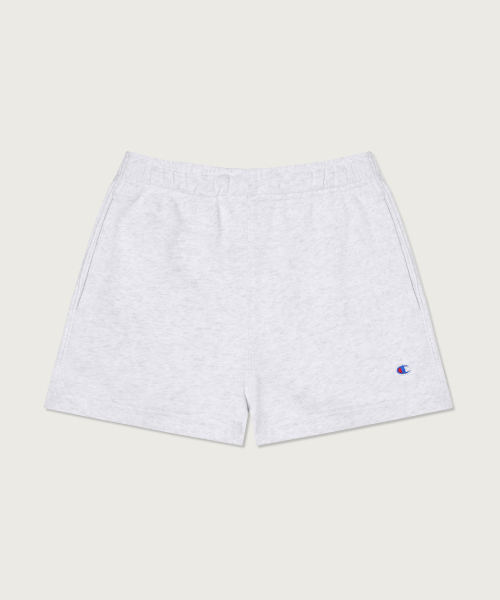 여성 C로고 스웨트 쇼츠 Light Grey