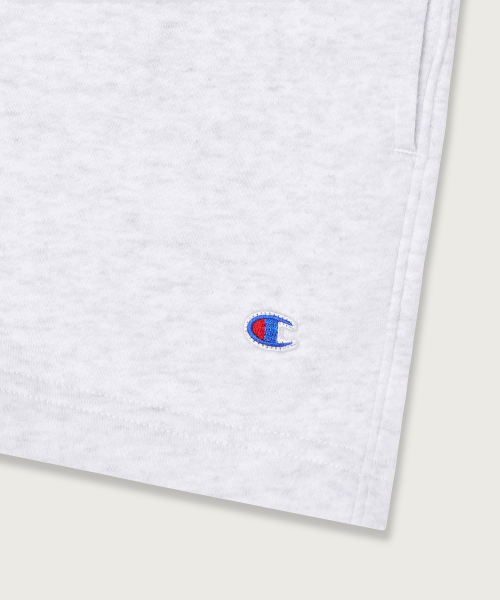 여성 C로고 스웨트 쇼츠 Light Grey