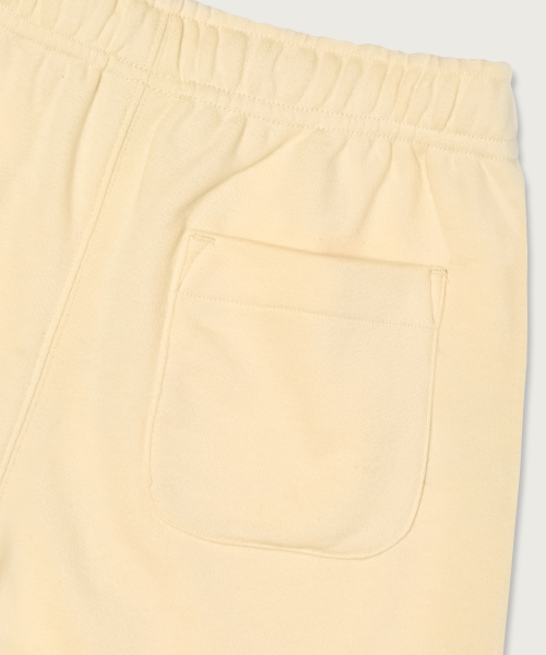 여성 C로고 스웨트 쇼츠 Cream