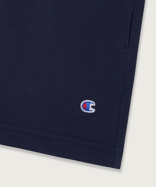여성 C로고 스웨트 쇼츠 Navy