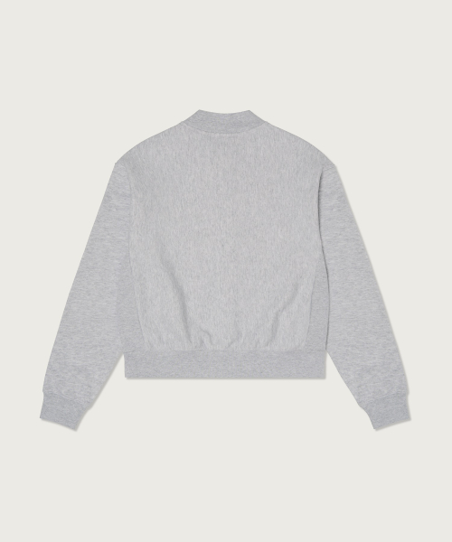 여성 리버스위브 스웨트 스타디움 자켓 Light Grey