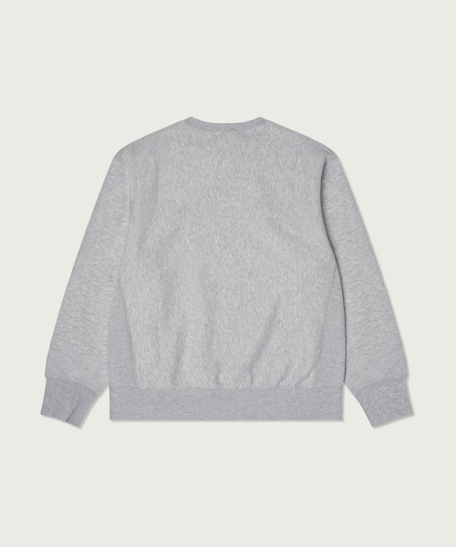 리버스위브 루즈핏 컬리지 스웨트셔츠 Light Grey