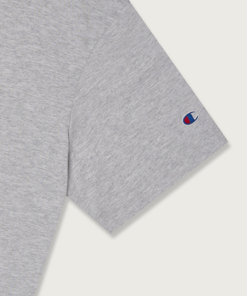 루즈핏 컬리지 티셔츠 Light Grey