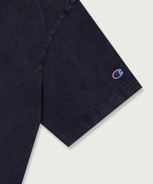 루즈핏 컬리지 티셔츠 Navy