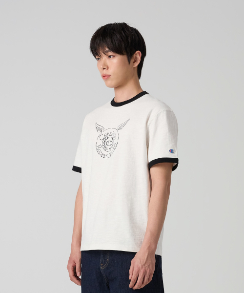헤리티지 로체스터 링거 티셔츠 White