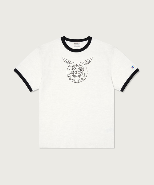 헤리티지 로체스터 링거 티셔츠 White