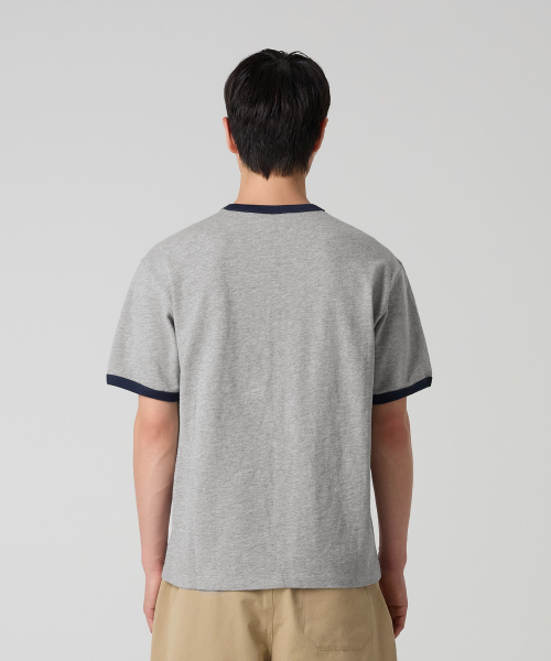 헤리티지 로체스터 링거 티셔츠 Grey