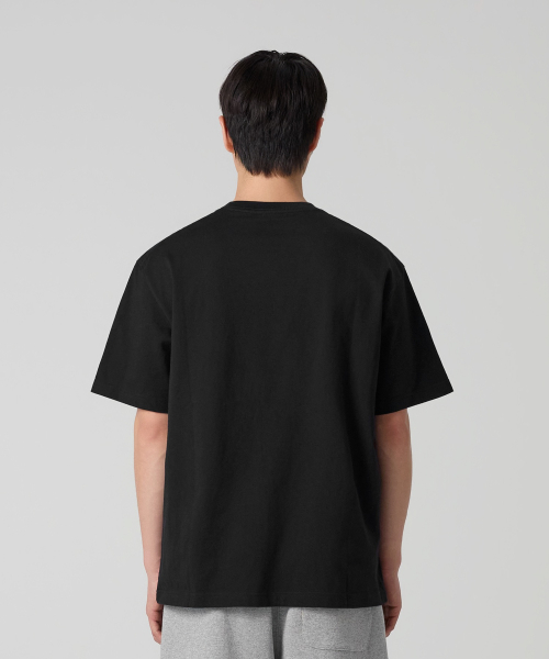 아치 로고 티셔츠 Black