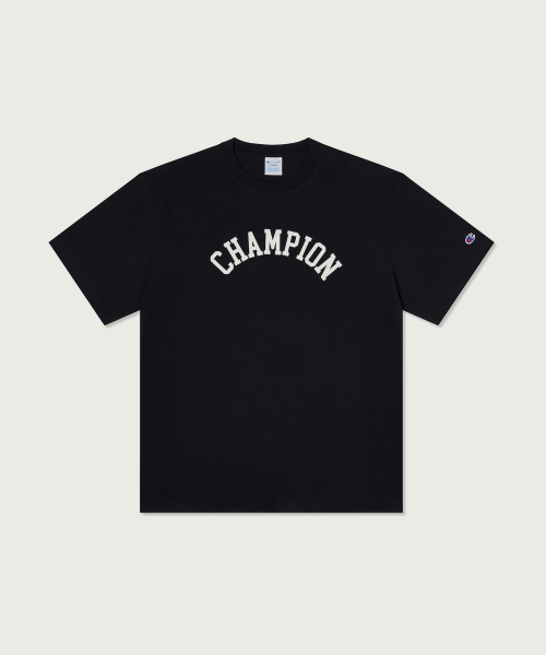 아치 로고 티셔츠 Black