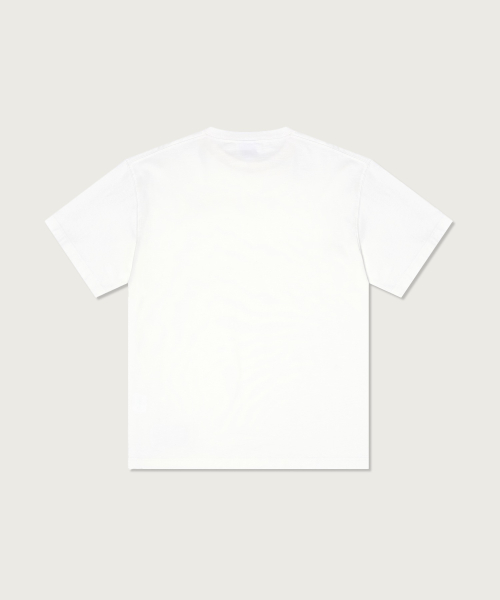 바스켓볼 프린트 티셔츠 White