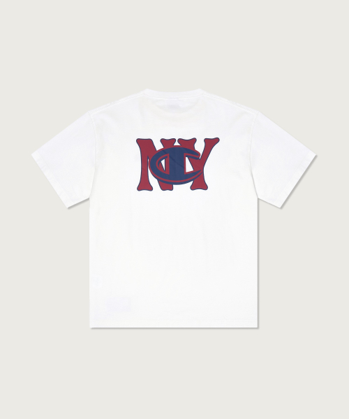 NY C로고 티셔츠 White