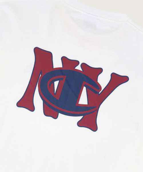 NY C로고 티셔츠 White