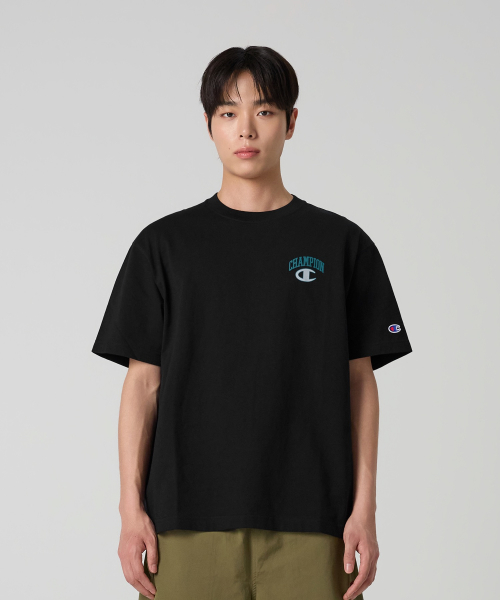 NY C로고 티셔츠 Black