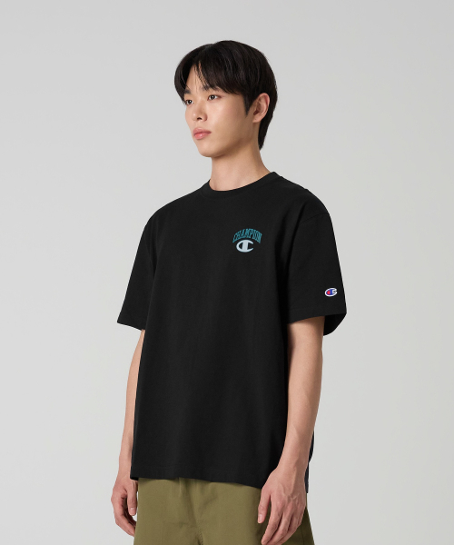 NY C로고 티셔츠 Black