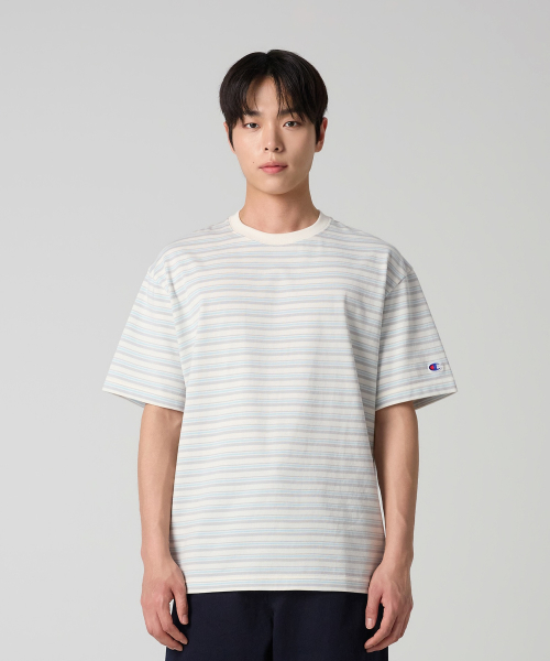 스트라이프 티셔츠 Ecru
