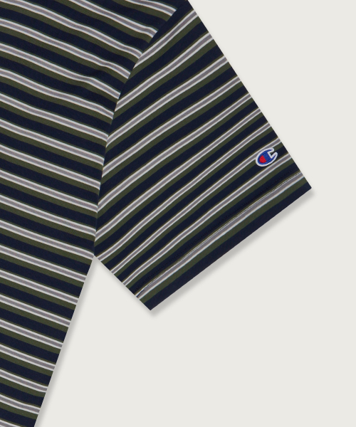 스트라이프 티셔츠 Navy