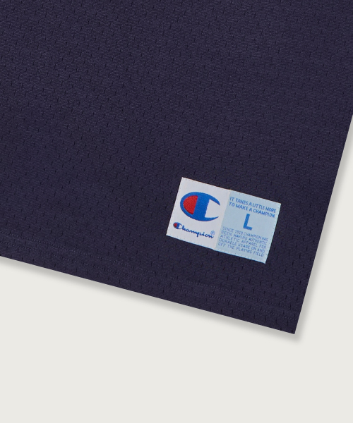 컬리지 메쉬 풋볼 저지 티셔츠 Navy
