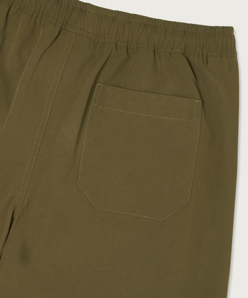 C로고 우븐 쇼츠 Khaki