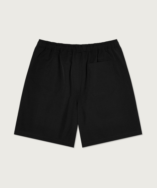 C로고 우븐 쇼츠 Black