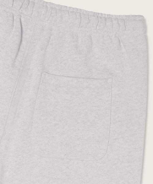C로고 루즈핏 버뮤다 스웨트 팬츠 Light Grey