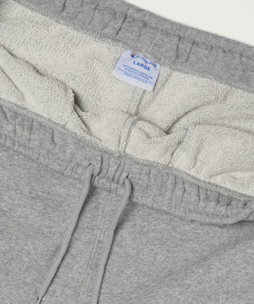 C로고 루즈핏 버뮤다 스웨트 팬츠 Grey