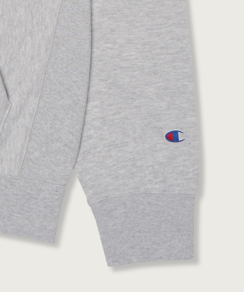 리버스위브 루즈핏 후드 티셔츠 Light Grey