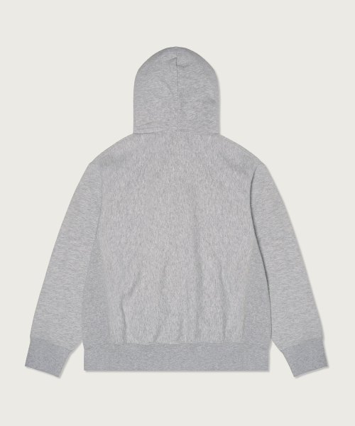 리버스위브 루즈핏 컬리지 후드 티셔츠 Light Grey