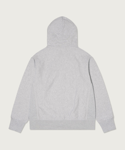 리버스위브 루즈핏 후드 집업 Light Grey
