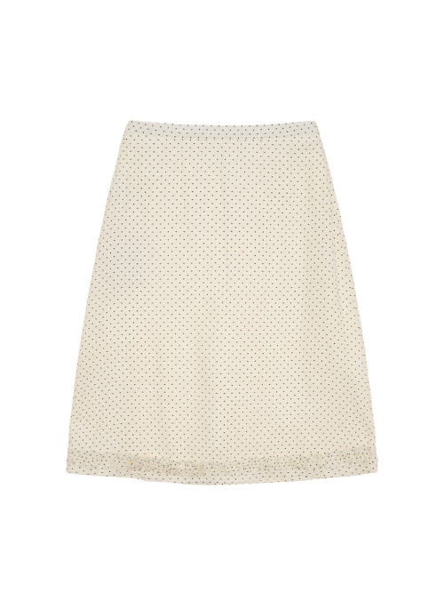 Dotted Frill MidI Skirt MU2611SK104M