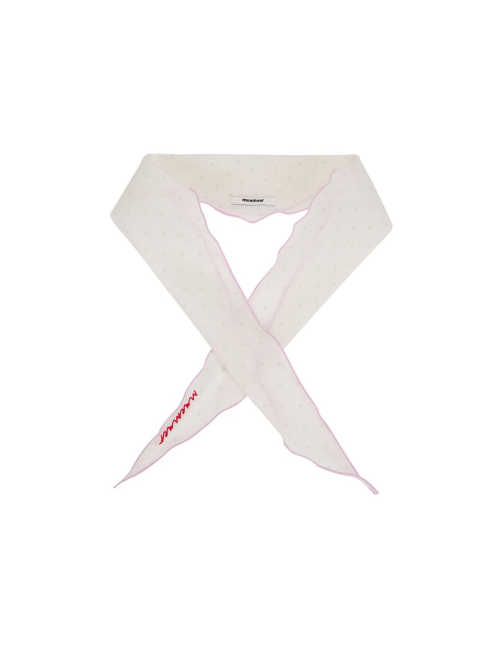 Clover Pattern Scarf MU2611SC101M