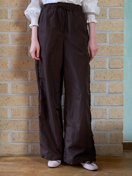 Lace Track Wide Pants MU2611PT104M