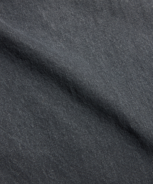 Banding denim pants - grey