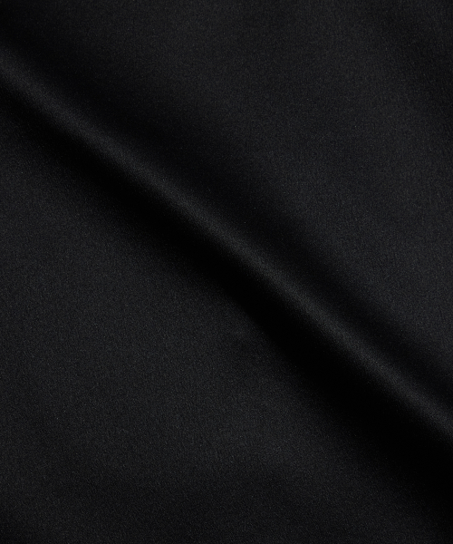 Diagonal track zip-up - black