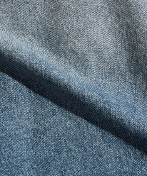 Louver denim jacket - blue