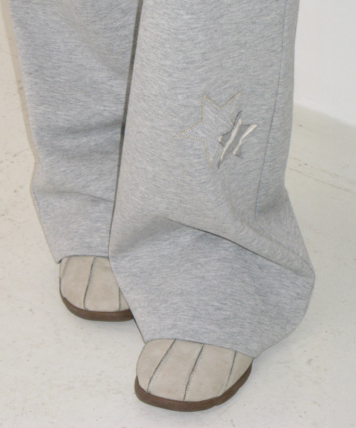 MINI POCKET STRIPE LAYERED PANTSKIRT GREY