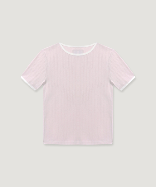 Eyelet Ringer T-shirt