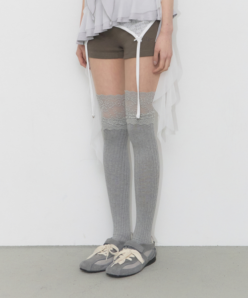 LAYERED LOW FIT SHORTS KHAKI
