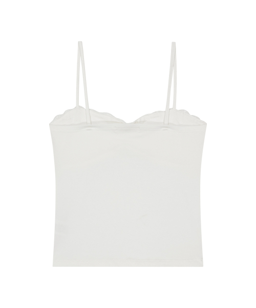 ROSE LACE SLEEVELESS WHITE