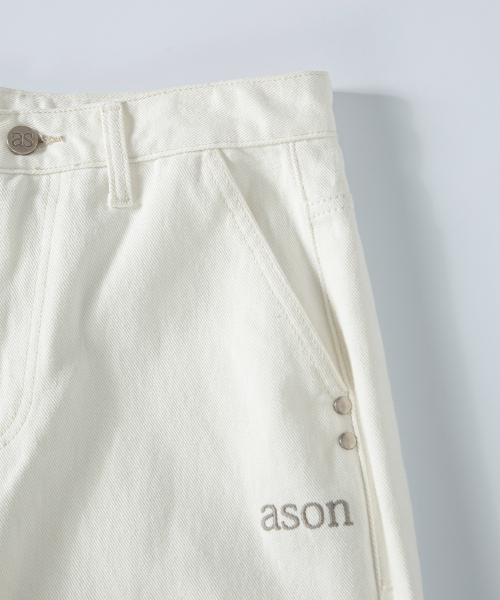 SMOG WIDE PANTS / CREAM