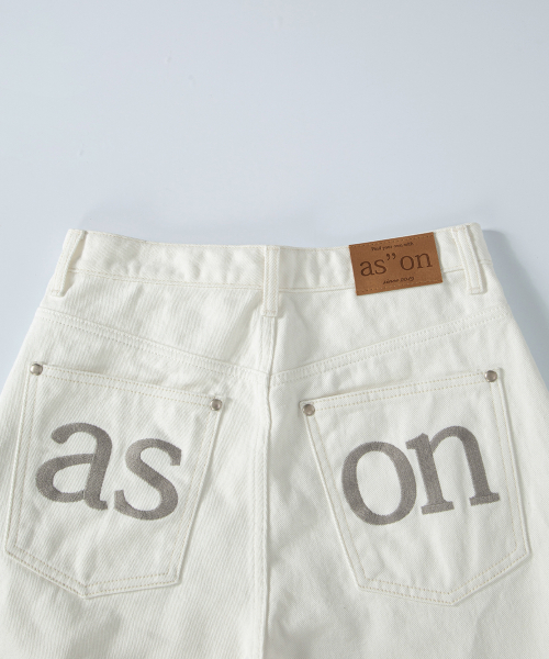 SMOG WIDE PANTS / CREAM