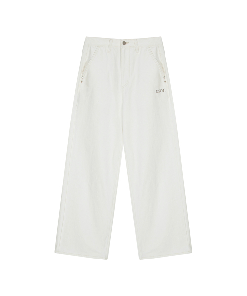 SMOG WIDE PANTS / CREAM