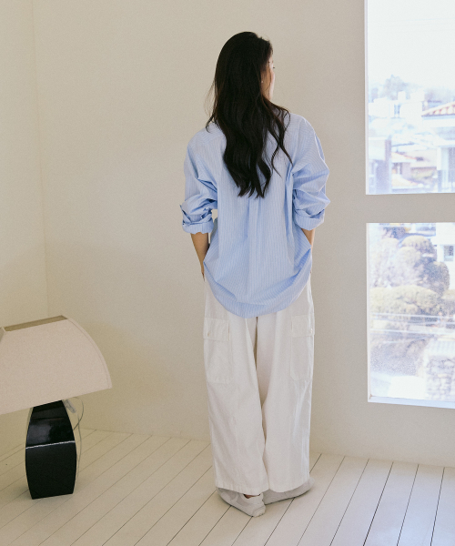 Standard Shirts Blue-Stripe