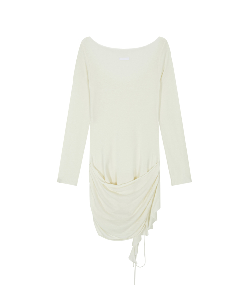 VERA CORSET DRESS CREAM