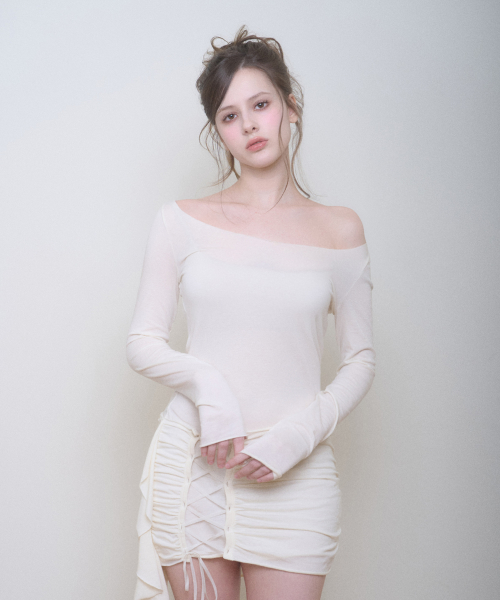 VERA CORSET DRESS CREAM